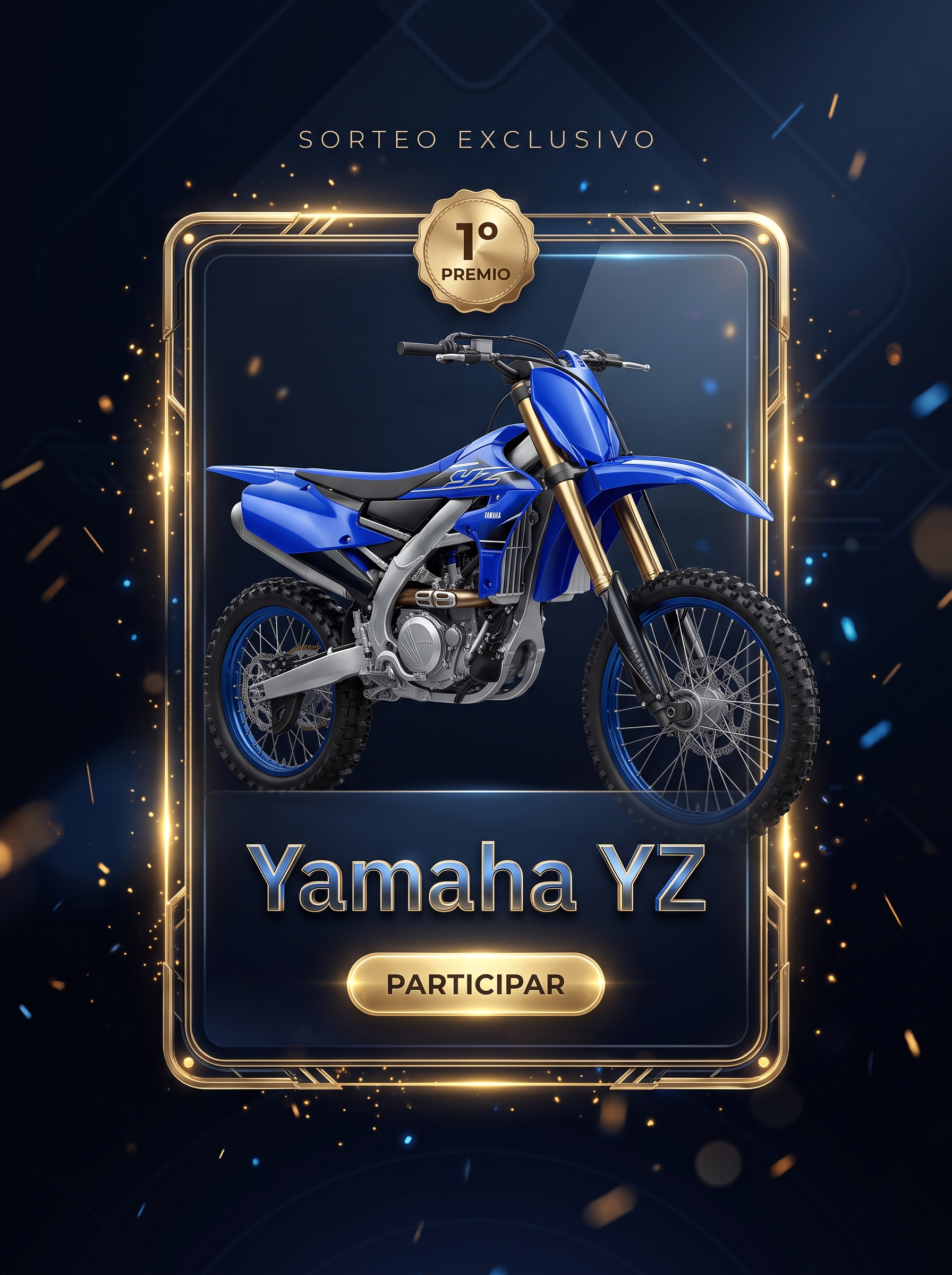 Motocicleta YZ por tan solo $450 pesos